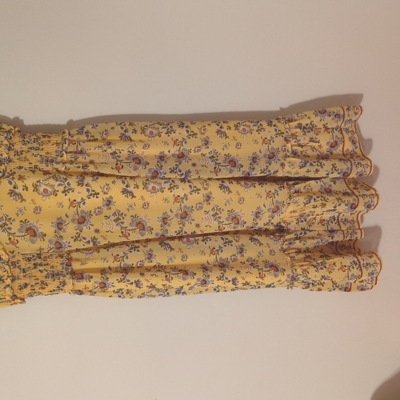 Max studio yellow floral dress - Picture 3 of 7